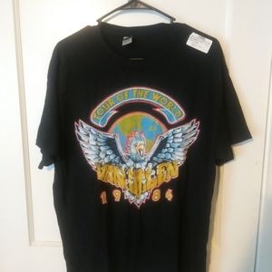 Van Helen 1984 tour of the world tee shirt